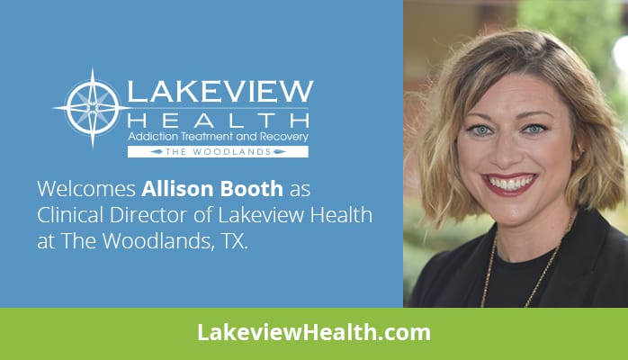 Allison Booth Clinical Director of Lakeview Woodlands TX
