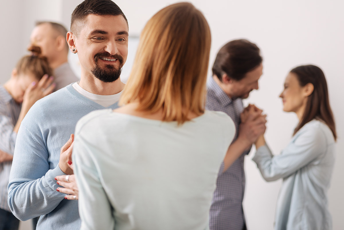 men and women group therapy at the drug rehab center in nicholson ga