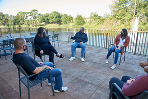 group finding safety at rehab