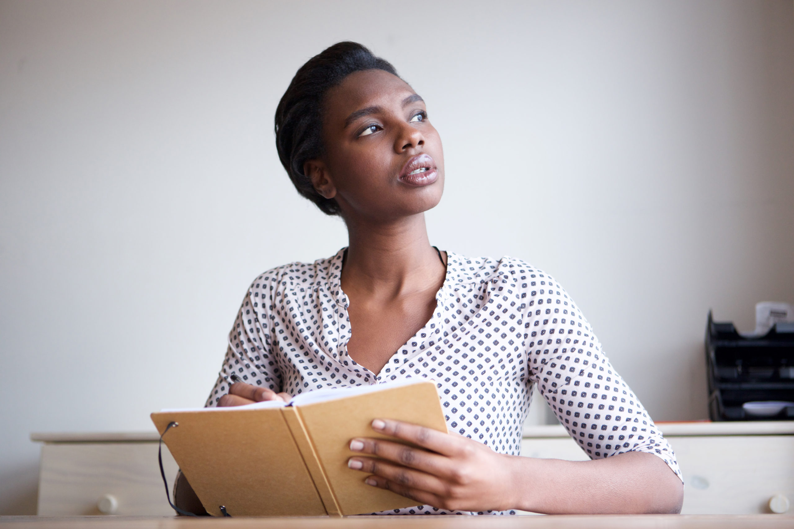 woman learning about questions to ask for relapse prevention